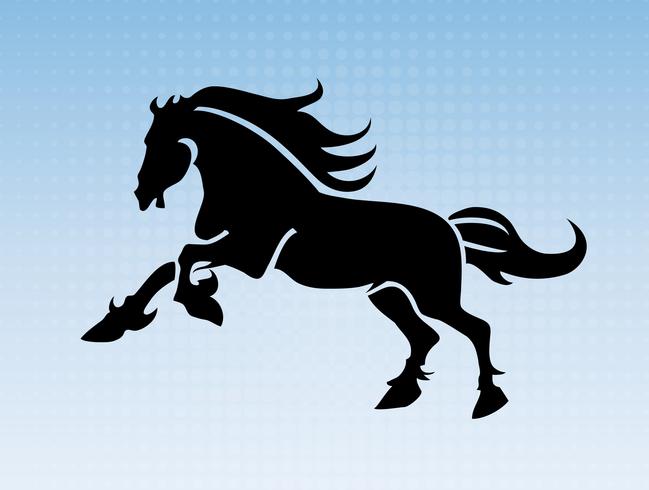 649x490 Horse Silhouette Free Vector Art