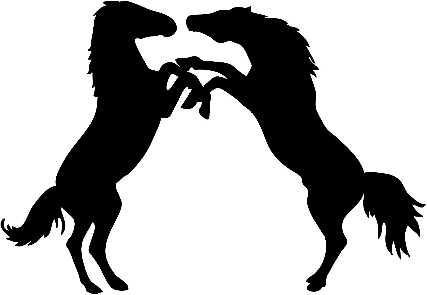 1500x1035 Horse Silhouette
