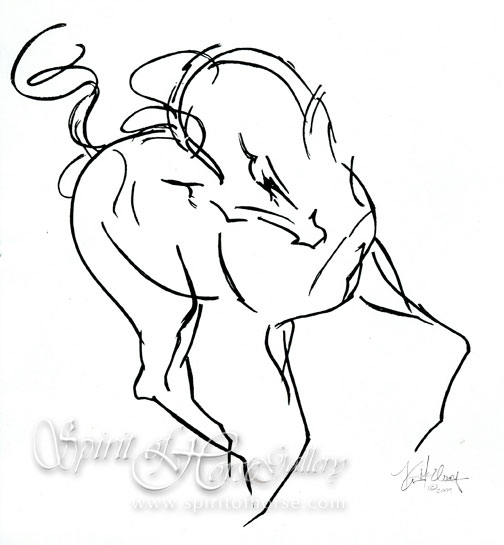 504x545 Spirit Of Horse Art Equine Art Paintings Gifts