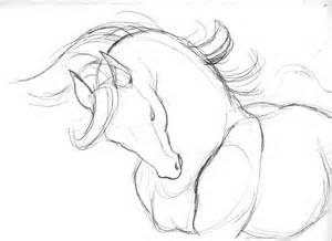 300x218 Horses Horse Drawings