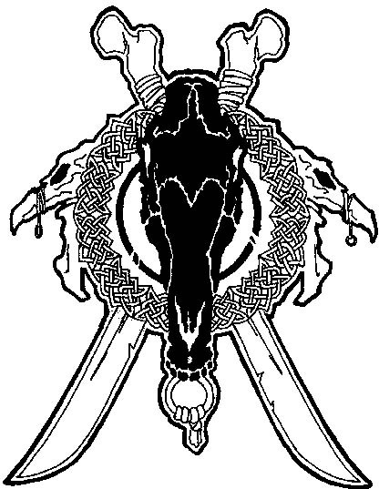 416x537 Horse Skull Tattoo By Sangraal1307