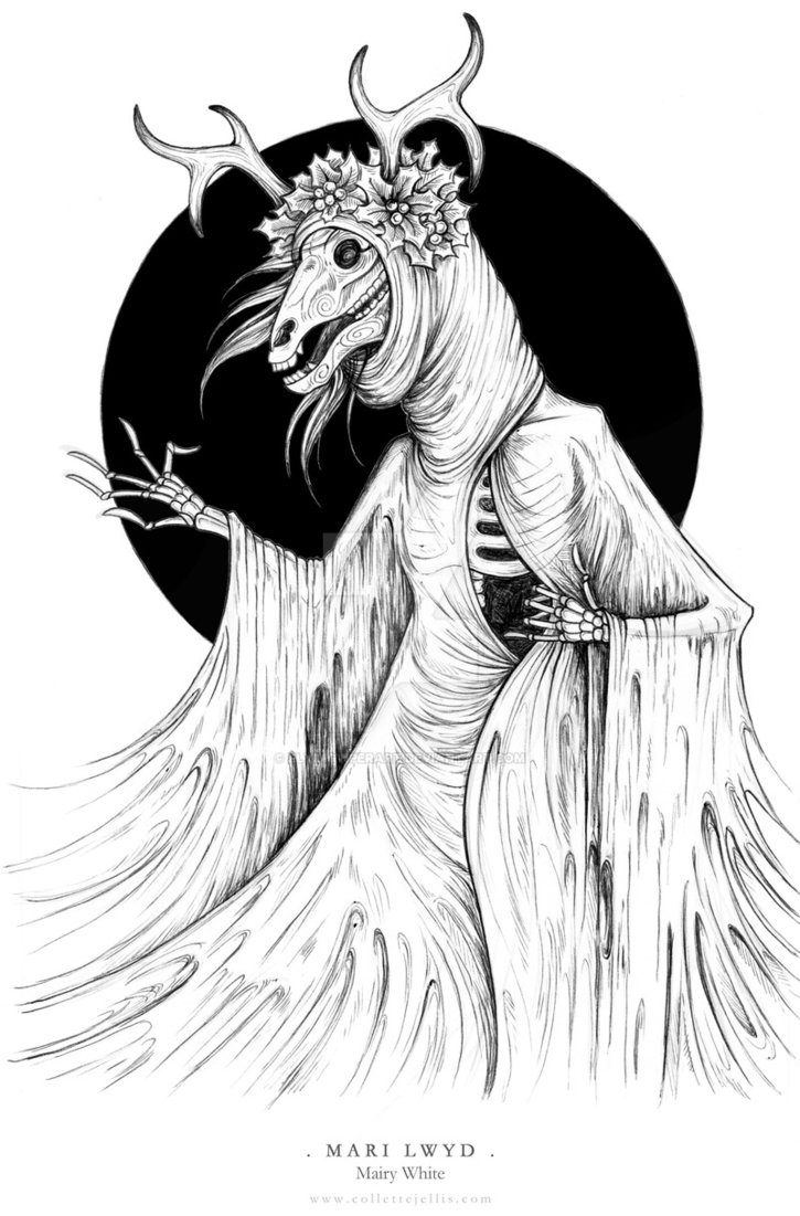 725x1101 The Mari Lwyd By Flyingviperart