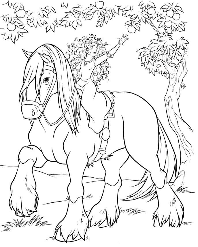 687x859 Horse And Rider Coloring Pages Coloring Page For Kids