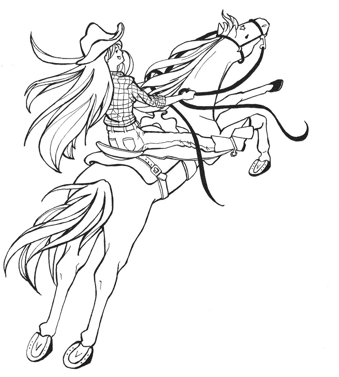 1079x1200 Horserider