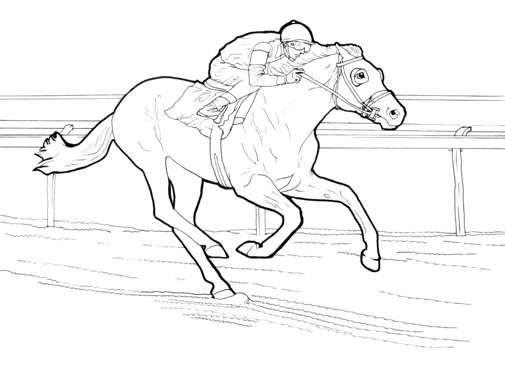 1024x740 Breyer Coloring Pages Free Coloring Pages Drawings Of Secretariat