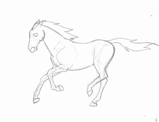 660x508 Horse Canter By Aerettberg