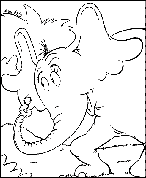 491x600 Horton Hears A Who Coloring Pages