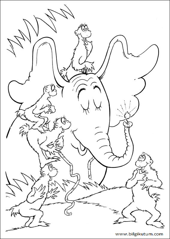 567x794 Horton Hears A Who Coloring Page