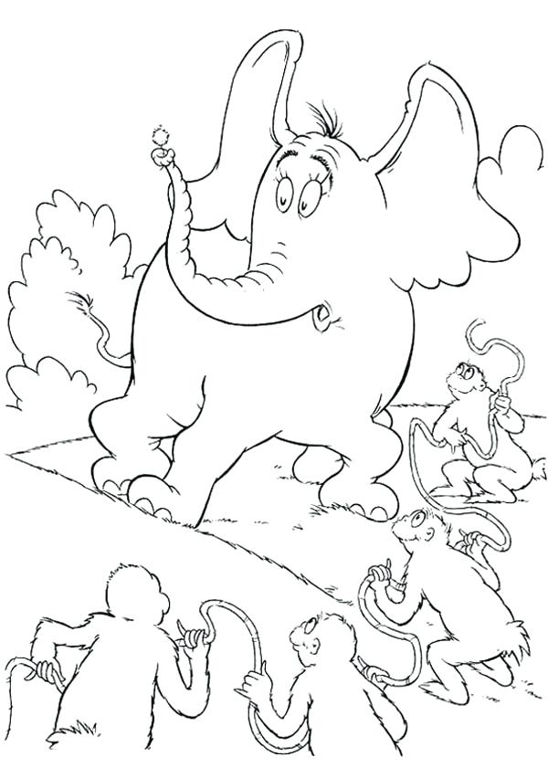600x841 Horton Hears A Who Coloring Page Hears A Who Surrounded By