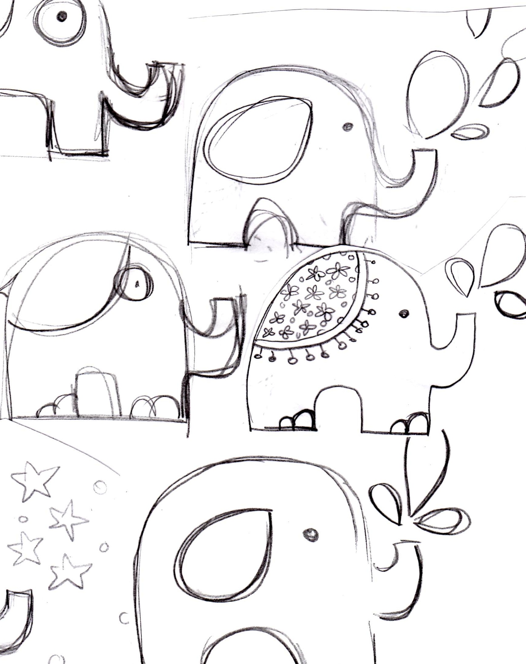 1728x2179 Elephant. Nathalie Van Volsom. Httpnathalievanvolsom.blogspot