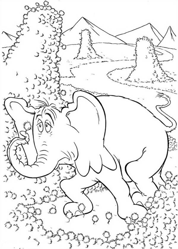 Horton The Elephant Drawing at GetDrawings | Free download