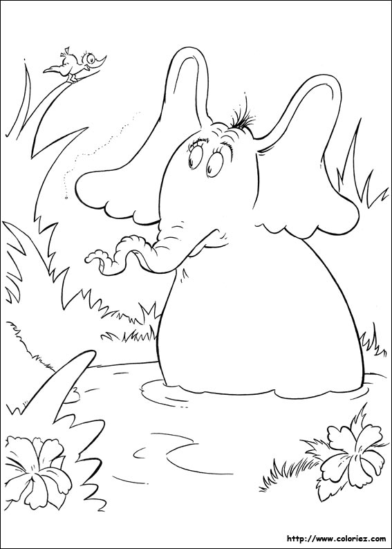 567x794 Horton The Elephant Drawing