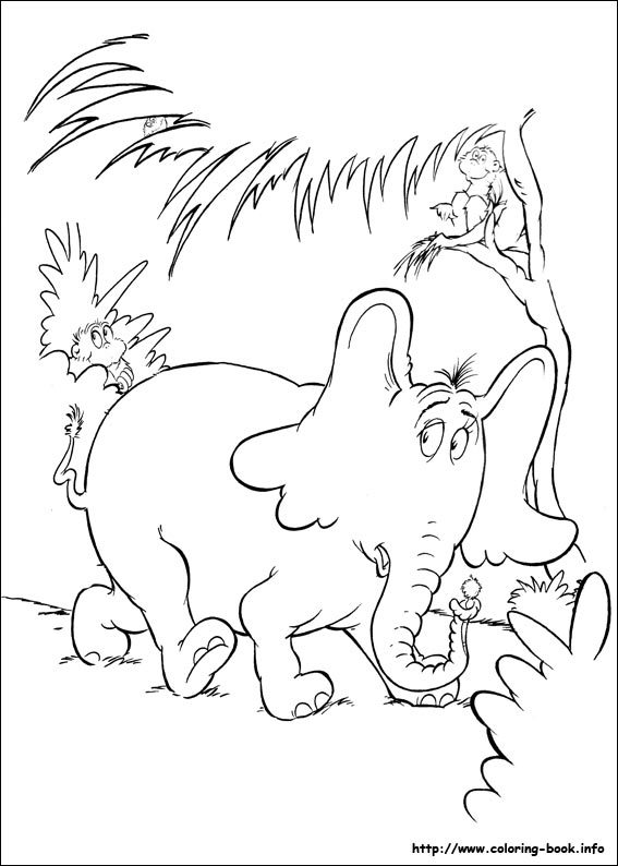 567x794 Horton Hears A Who Coloring Pages Coloring Page For Kids