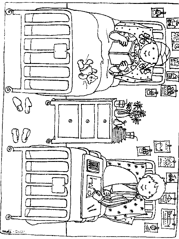 600x800 Coloring Page Hospital Kids N Fun Georgia