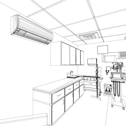 500x500 Drawn Room Hospital Room