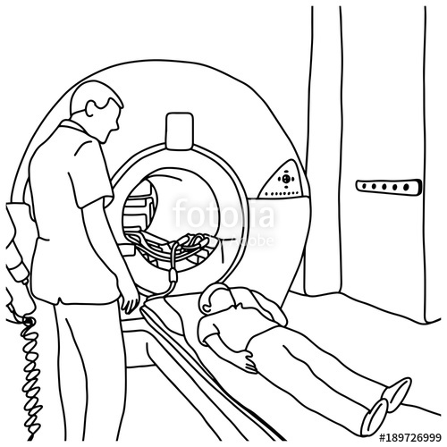 500x500 Boy Patient Undergoing Ct Scan In Hospital With Male Specialist