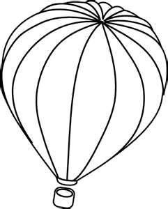 241x300 Hot Air Balloon Drawing Template Clipart Panda