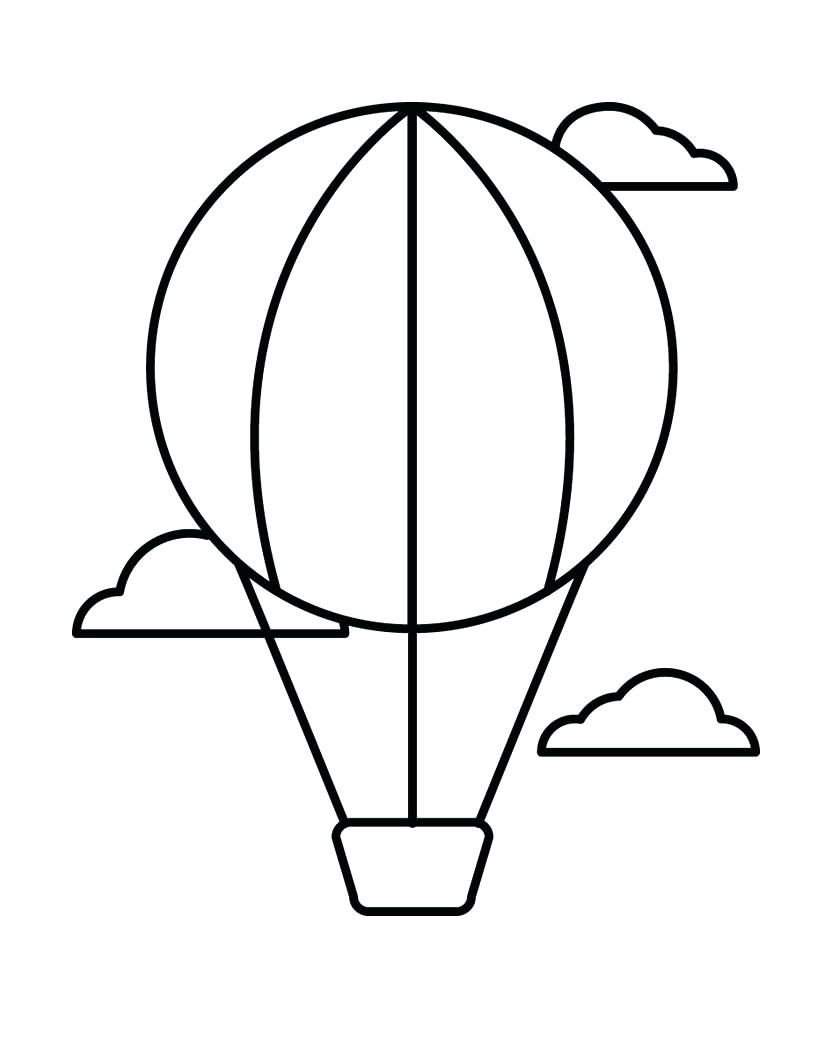 820x1060 Coloring Coloring Pages Of Balloons