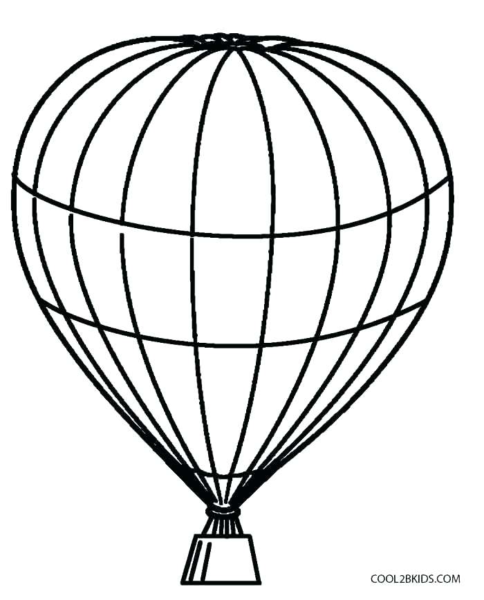 700x868 Coloring Pages Of Balloons Drawing Hot Air Balloon Coloring Pages