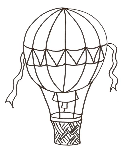 517x639 Air Balloon Coloring Pages 2