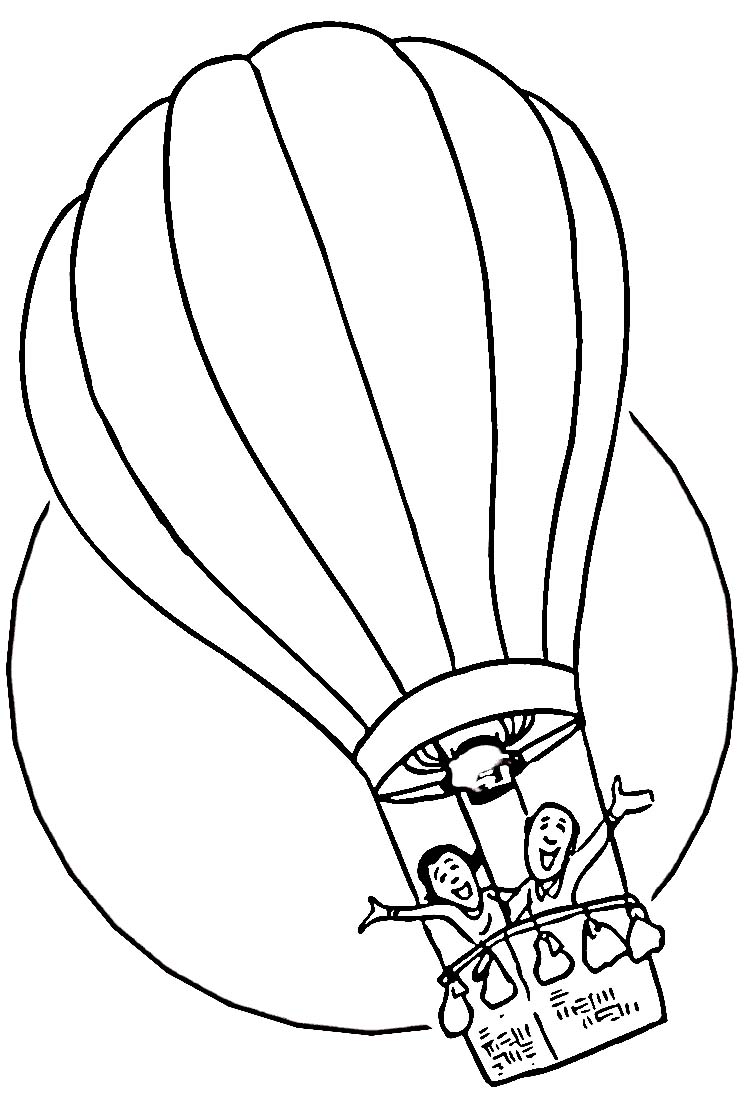 750x1093 Free Printable Hot Air Balloon Clipart Panda