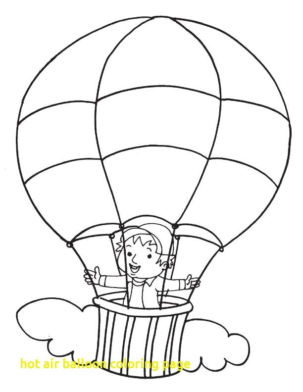 612x792 Hot Air Balloon Coloring Page With Hot Air Balloon Coloring Page