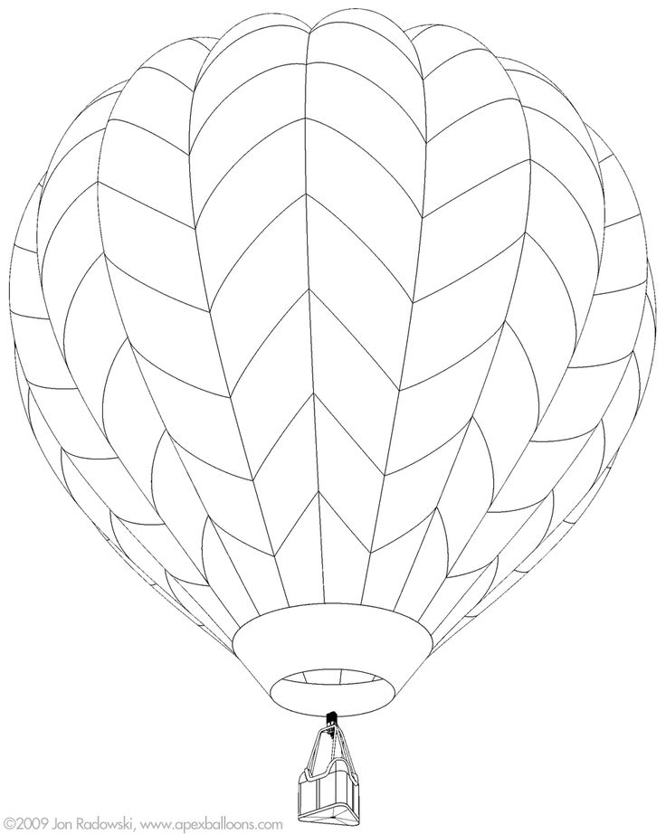 736x922 Hot Air Balloon Patterns 435577