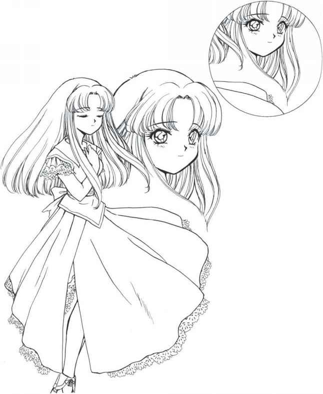 646x786 Beauty With Bouquet