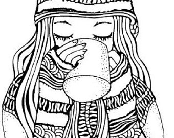 340x270 Hot Chocolate Stamp Etsy