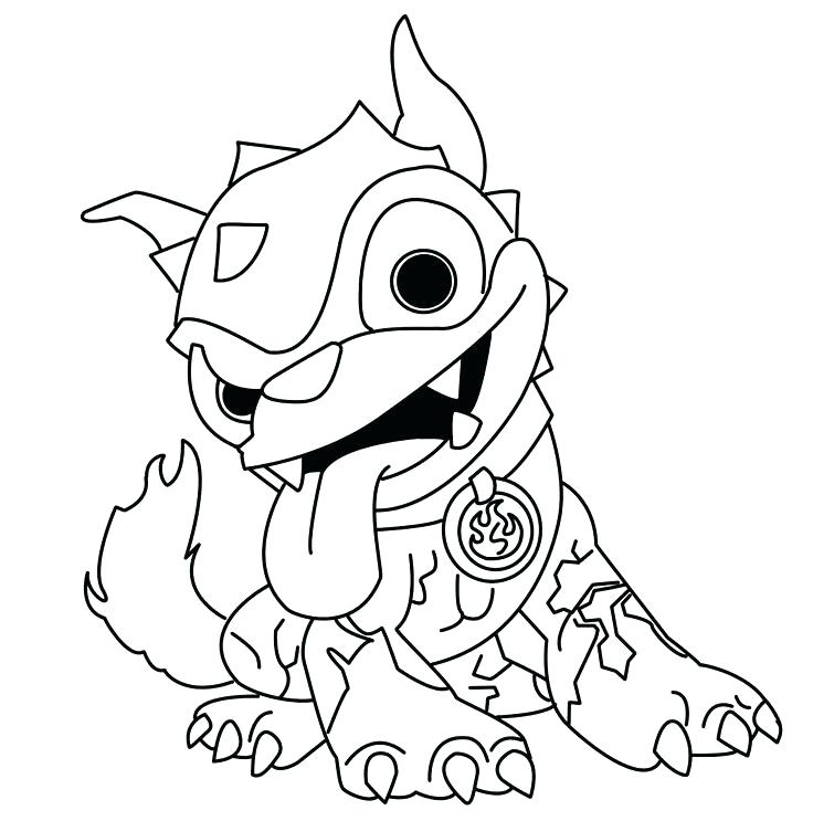 736x743 Skylanders Color Pages Coloring Pictures Coloring Pages Hot Dog S
