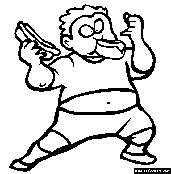 554x565 The Hot Dog Coloring Page Free The Hot Dog Online Coloring