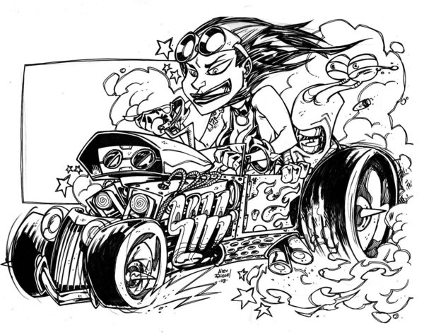 600x474 Hot Rod By Illustrated1