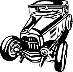 Hot Rod Line Drawing at GetDrawings | Free download