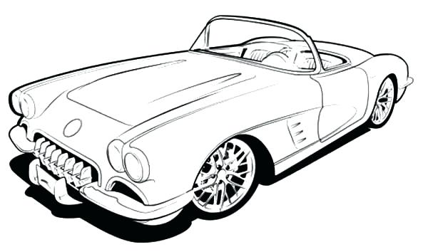 600x354 Corvette Stingray Coloring Pages Cars Hot Rod 9 Best Coloring