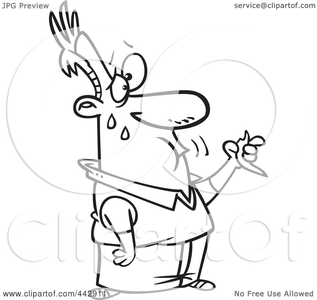 1080x1024 Royalty Free (Rf) Clip Art Illustration Of A Cartoon Black