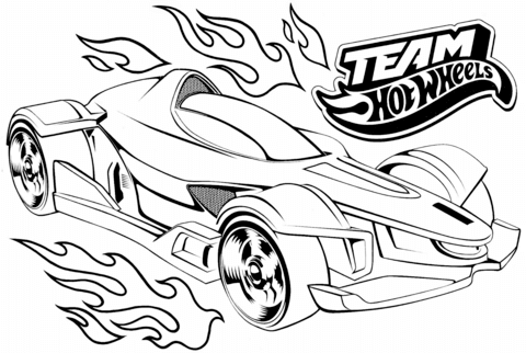 480x322 Hot Wheels Coloring Pages Free Coloring Pages
