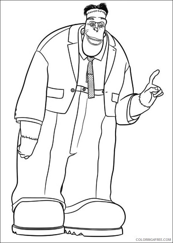 567x794 Hotel Transylvania Coloring Printable