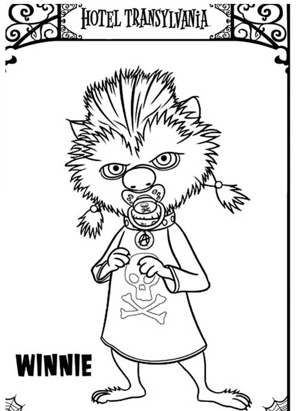 600x834 Hotel Transylvania Coloring Page Many Interesting Cliparts