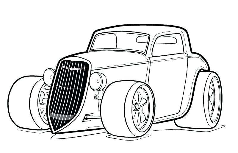 800x514 Free Printable Hot Rod Coloring Pages Page 4