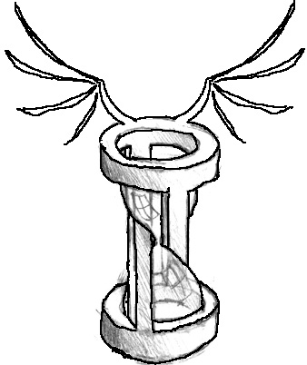 338x402 Tattoo Design Hourglass By Wolfskin24