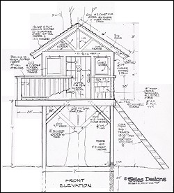 250x276 Treehouse Amp Playhouse Design