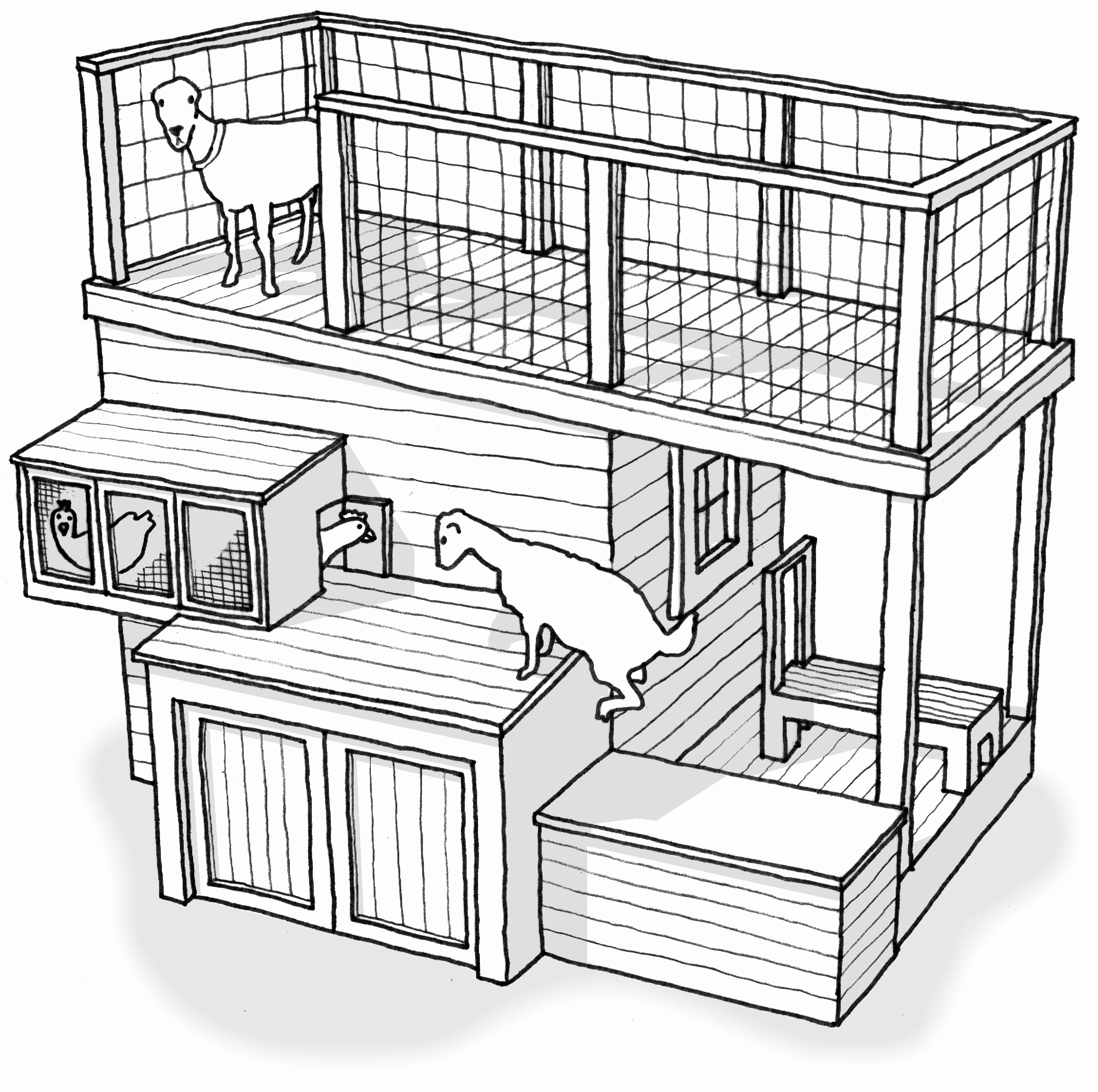 House Building Drawing