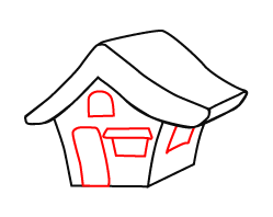 249x198 Cartoon House Drawing In 7 Easy Steps