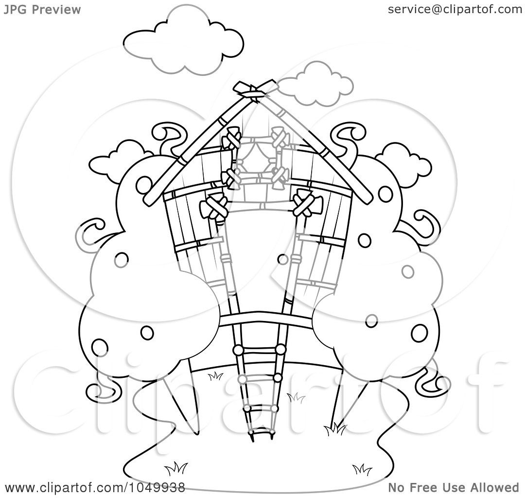 1080x1024 Royalty Free (Rf) Clip Art Illustration Of A Coloring Page Outline