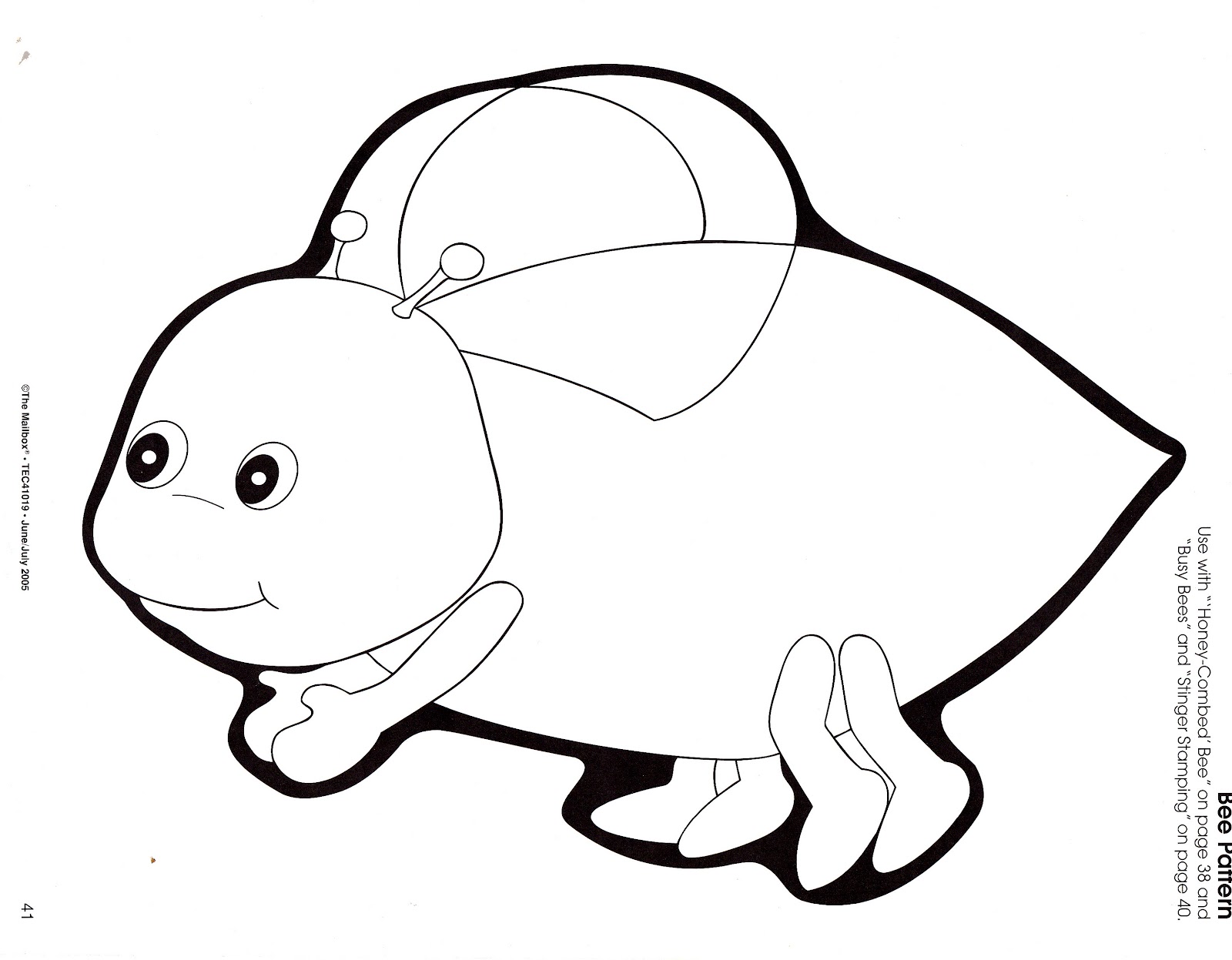 1600x1247 Baby Bees House Little Bee Template