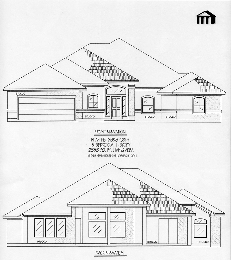 900x1015 Plan No. 2838 0314