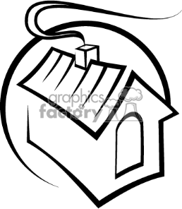 258x296 House Outline Clipart Black And White Clipart Panda