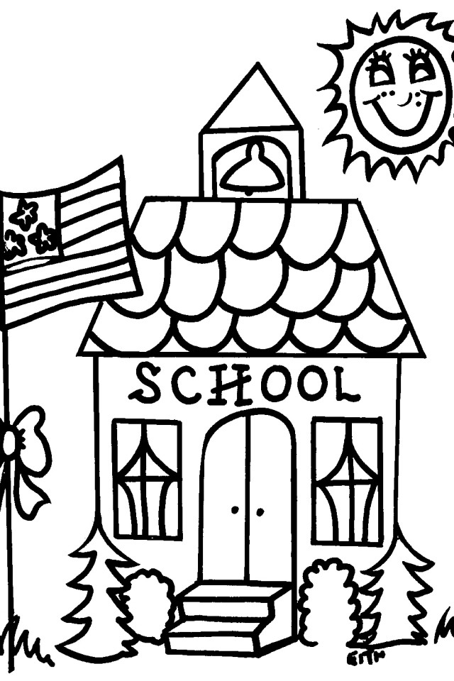 640x960 School House Picture
