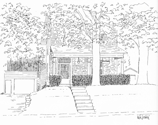 633x500 Drawing Gallery Of House Portraits