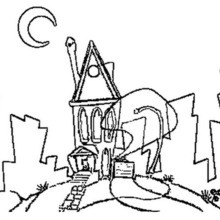 220x220 House Coloring Pages, Reading Amp Learning, Drawing For Kids
